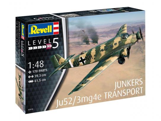 Revell 1/48 Junkers Ju52 Transport image