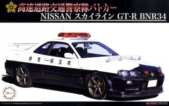 Fujimi 1/24 Nissan Skyline (R34) GT-R Police Car image