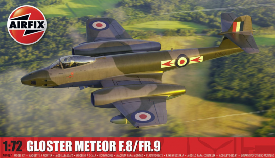 Airfix 1/72 Gloster Meteor F8/FR9 image