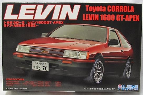 Fujimi 1/24 1983 Toyota AE86 Levin image