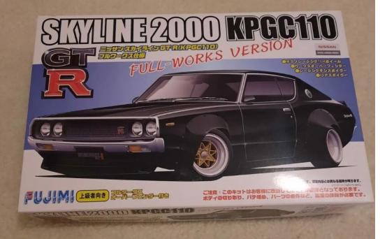 Fujimi 1/24 KPGC110 Skyline 2000 GT-R Full Works image