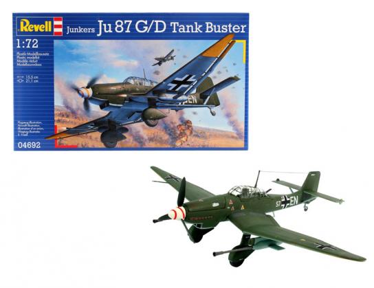 Revell 1/72 Junkers Ju87 G/D Tank Buster image