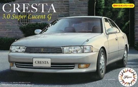 Fujimi 1/24 Toyota Cresta 3.0 Super Lucent w/Window Frame Masking  image