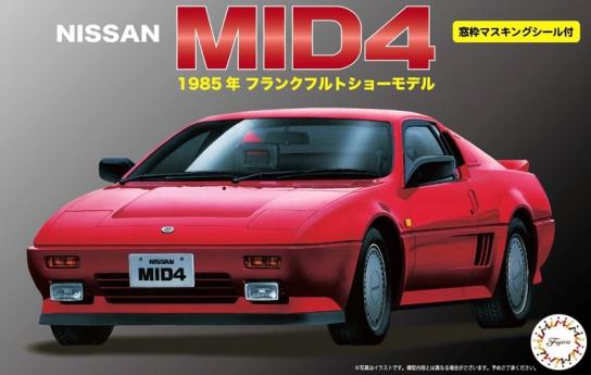 Fujimi 1/24 Nissan MID4 w/Window Frame Masking image