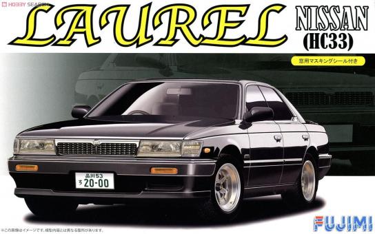 Fujimi 1/24 Nissan Laurel Medalist Club S HC33 w/Window Frame Masking Seal image