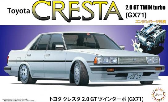 Fujimi 1/24 Toyota Cresta 2.0 GT Twin Turbo (GX71) image