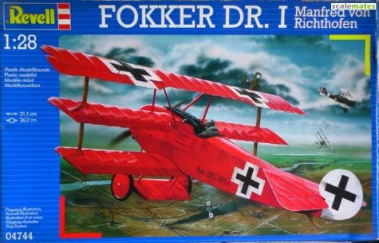 Revell 1/32 Focker DR-1 Richthofen image