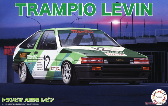 Fujimi 1/24 Trampio AE86 Levin image