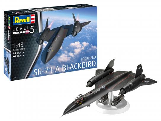 Revell 1/48 Lockheed SR-71 A Blackbird image