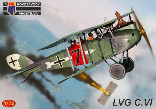 Kovozavody Prostejov 1/72 LVG C.VI WWI Bi-Plane image