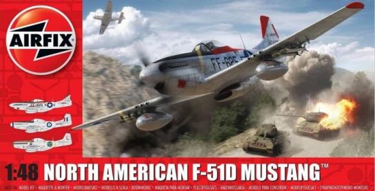 Airfix 1/48 North American F-51D Mustang image