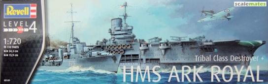 Revell 1/720 HMS Ark Royal & Tribal Class Destroyer image