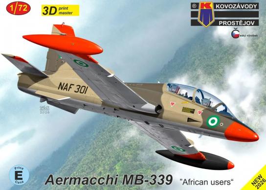 Kovozavody Prostejov 1/72 Aermacchi MP-339A 'African Airforces' image