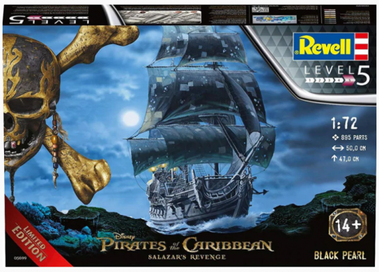 Revell 1/72 Black Pearl Pirate Ship image