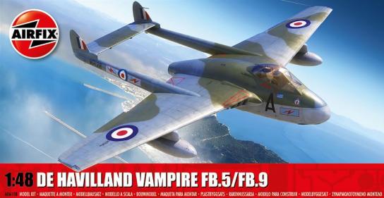 Airfix 1/48 De Havilland Vampire FB5 / FB9 image