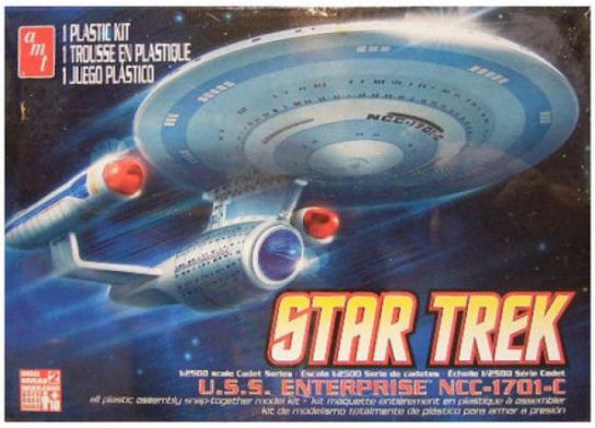 AMT 1/2500 Star Trek USS Enterprise NCC 1701-C image