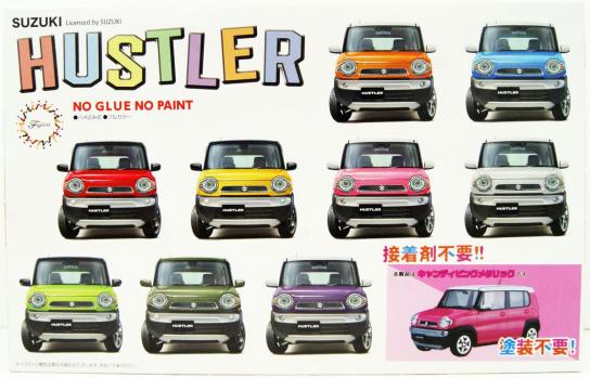 Fujimi 1/24 Suzuki Hustler Candy Pink Metallic image