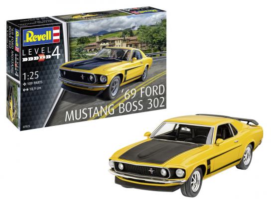 Revell 1/25 Boss 302 Mustang 1969 image