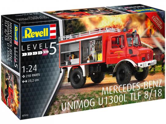 Revell 1/24 Mercedes Unimog U1300L TLF 8/18 image