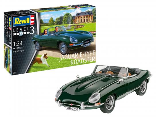 Revell 1/24 Jaguar E-Type Roadster image