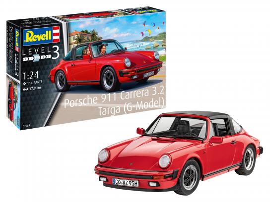 Revell 1/24 Porsche 911 Carrera 3.2 Targa (G-Model) image