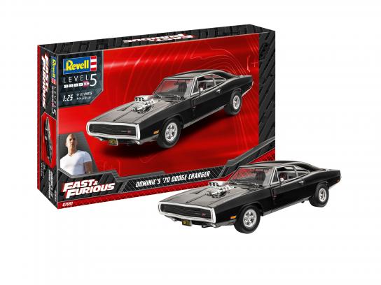 Revell 1/25 Dom's 1970 Dodge Charger - Fast & Furious image