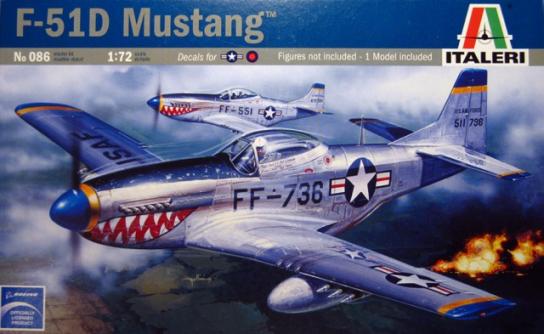 Italeri 1/72 P-51D Mustang image