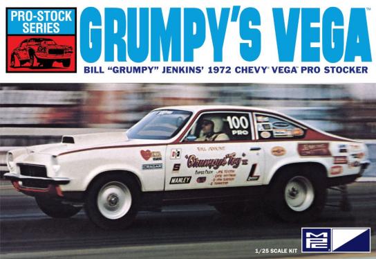 MPC 1/25 1972 Chevy Vega Pro Stocker - Bill "Grumpy" Jenkins image