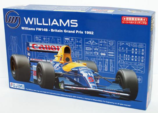 Fujimi 1/20 F1 Williams FW14B British GP image