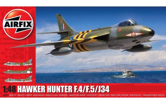 Airfix 1/48 Hawker Hunter F.4/F.5/J34 image