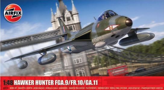 Airfix 1/48 Hawker Hunter FGA.9 / FR.10 / GA.11 image