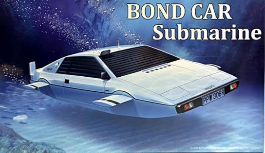 Fujimi 1/24 Lotus 'James Bond 007' Car Submarine - The Spy Who Loved Me image