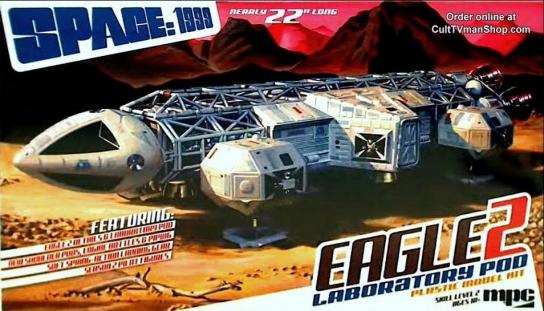 MPC 1/48 Space 1999 Eagle II with Lab Pod image