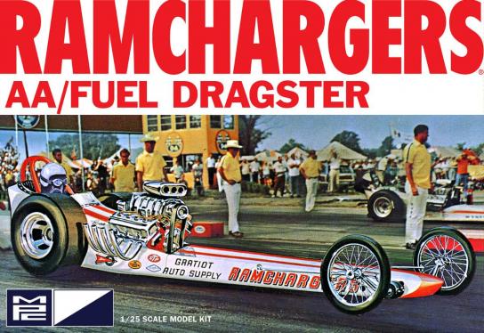 MPC 1/25 Ramchargers Front Engine Dragster image
