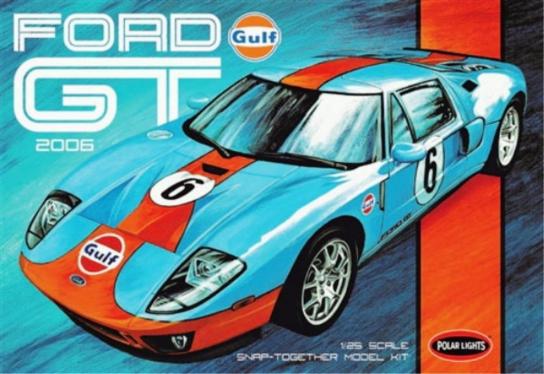 Polar Lights 1/25 2006 Ford GT - Snap Kit image