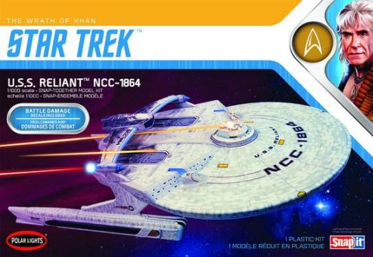 Polar Lights 1/1000 Star Trek USS Reliant (Wrath of Khan Edition) image