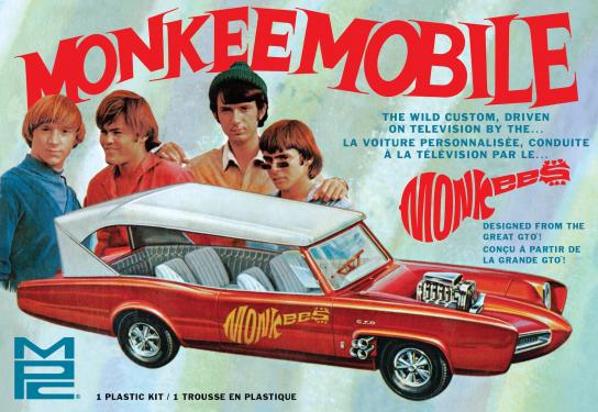 MPC 1/25 Monkeemobile TV Car image