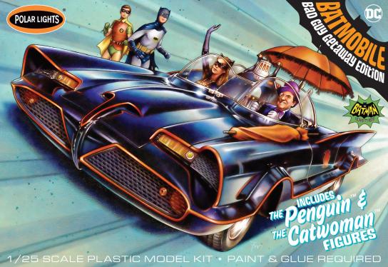 Polar Lights 1/25 Batmobile Bad Guy Getaway Edition image