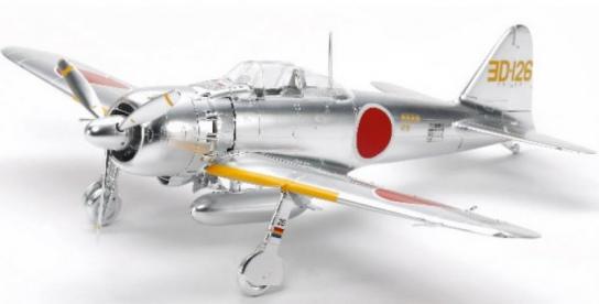 Tamiya 1/48 A6M5/5a Zero Fighter (Zeke) Plated image