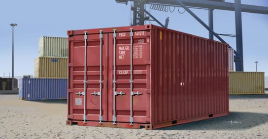 Trumpeter 1/35 20ft Container image
