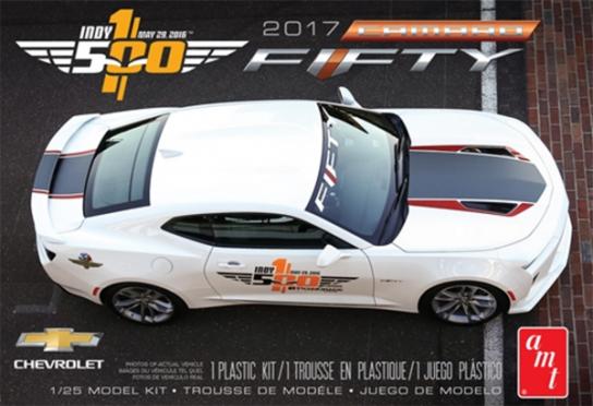 AMT 1/25 2017 Cheverlot Camaro Fifty Pace Car image