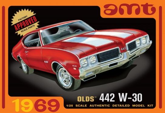 AMT 1/25 1969 Olds W-30 442 image