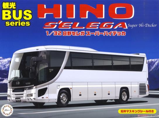 Fujimi 1/32 Hino Bus S'elega Super Hi Decker image