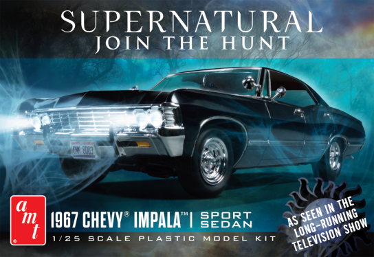 AMT 1/25 1967 Chevy Impala - Supernatural image