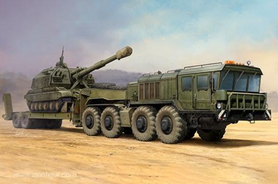 Trumpeter 1/35 Russian Transporter with Semi Trailer image
