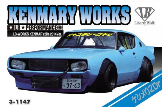 Aoshima 1/24 Liberty Walk Kenmary 2 Door 2014 Version image