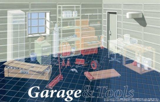 Fujimi 1/24 Diorama Garage Accessory image