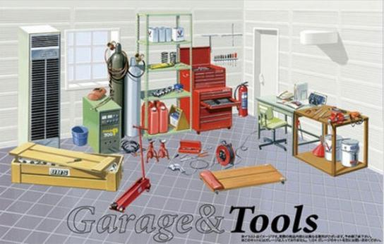 Fujimi 1/24 Tools (Garage Not Included) image