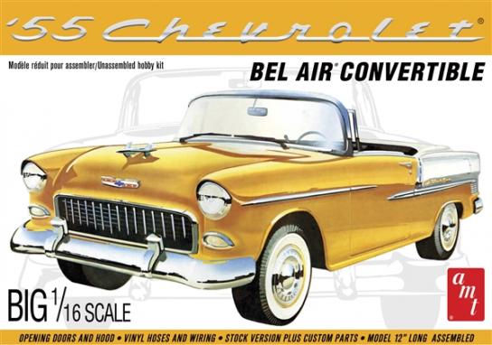 AMT 1/16 1955 Chevy Bel Air Convertible image