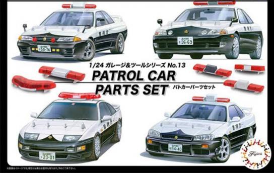 Fujimi 1/24 Police Car Parts Japan image